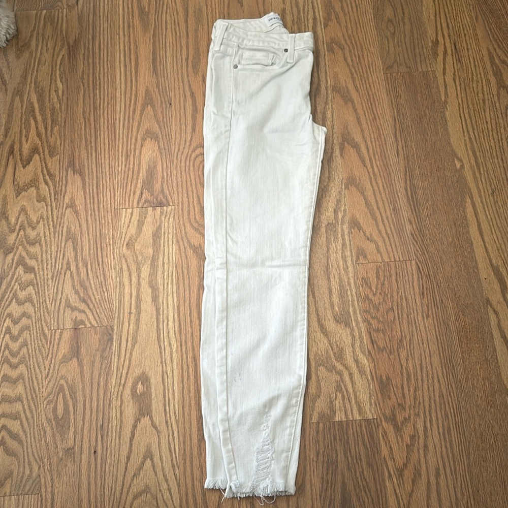JUST BLACK DENIM - White skinny jean